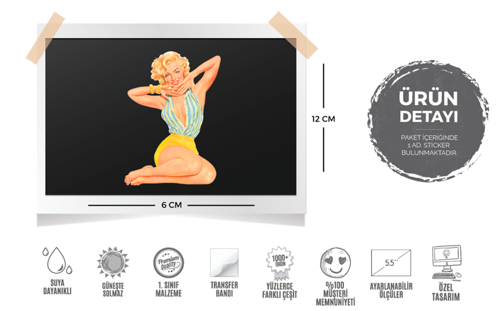 PNP3 Pinup Kizi Etiketi