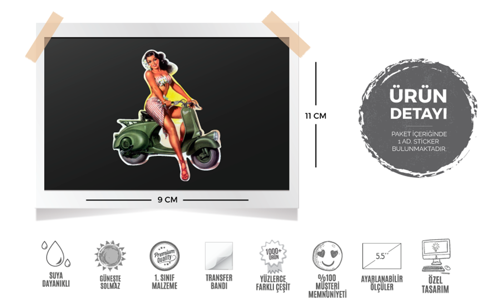 PNP38 Pinup Kizi Etiketi