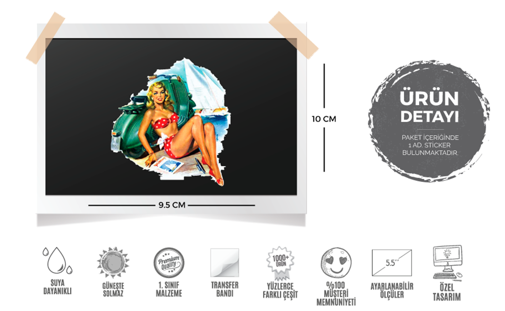 PNPV1 Pinup Kizi Etiketi