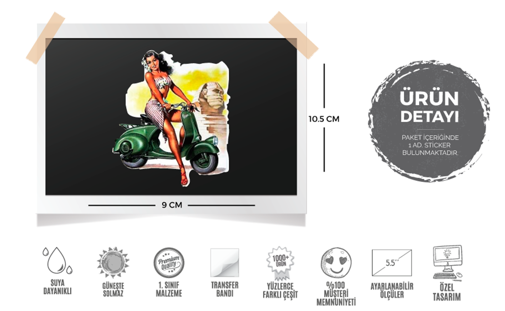 PNPV2 Pinup Kizi Etiketi