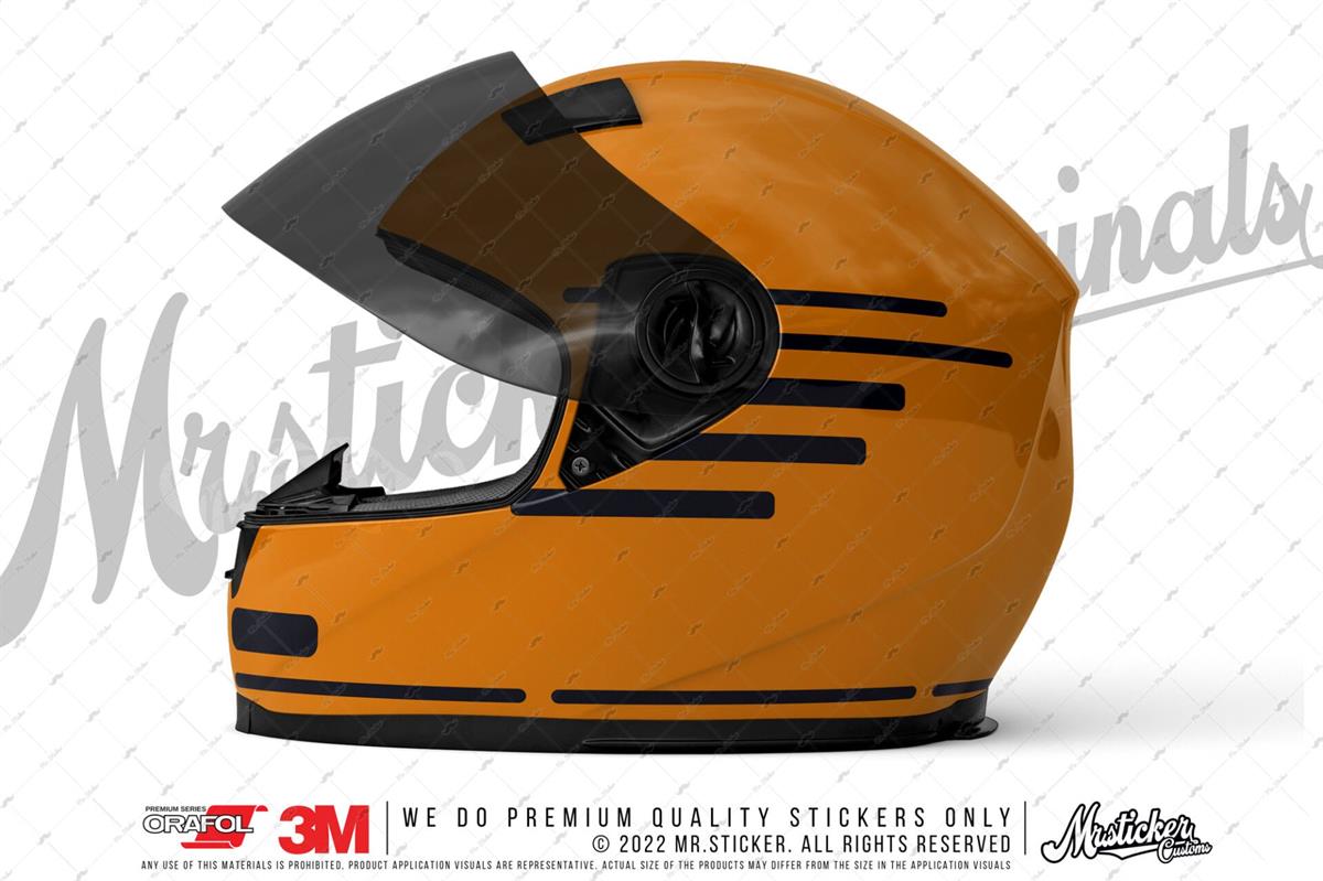 RFBK2 47 Parca Siyah Reflektif Serit Seti