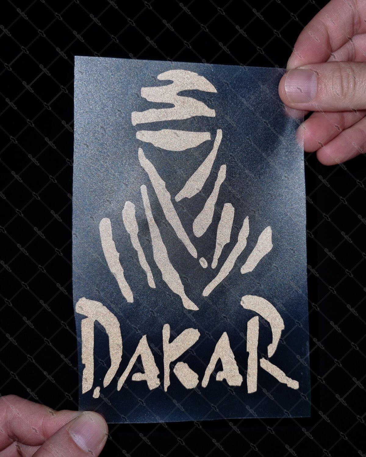 RFBK29 Siyah Reflektif Dakar Etiketi