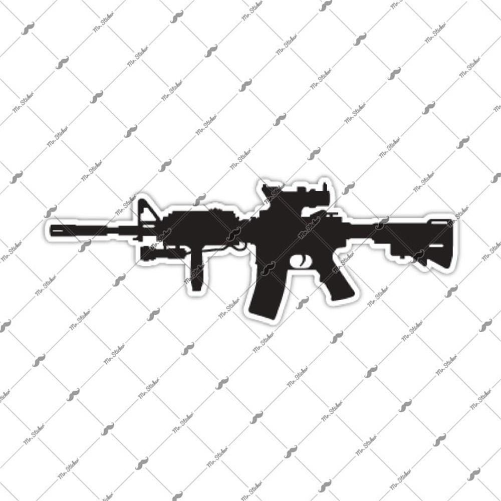 RFHLM121 Reflektif Tüfek Silüeti