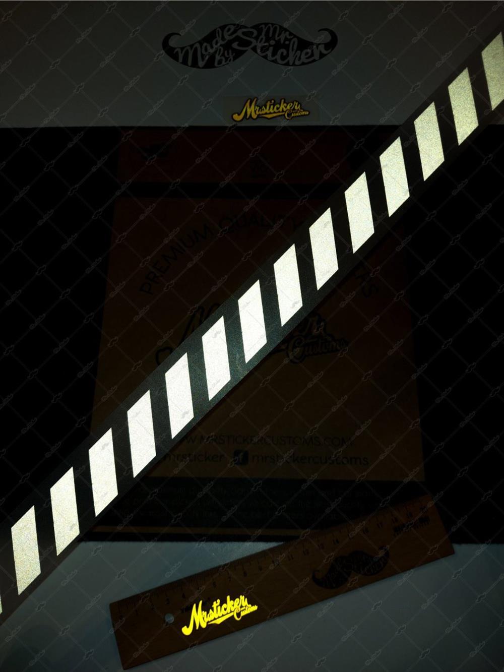 RFHLM125 Reflektif Kesikli Serit (Kaska Uygun)