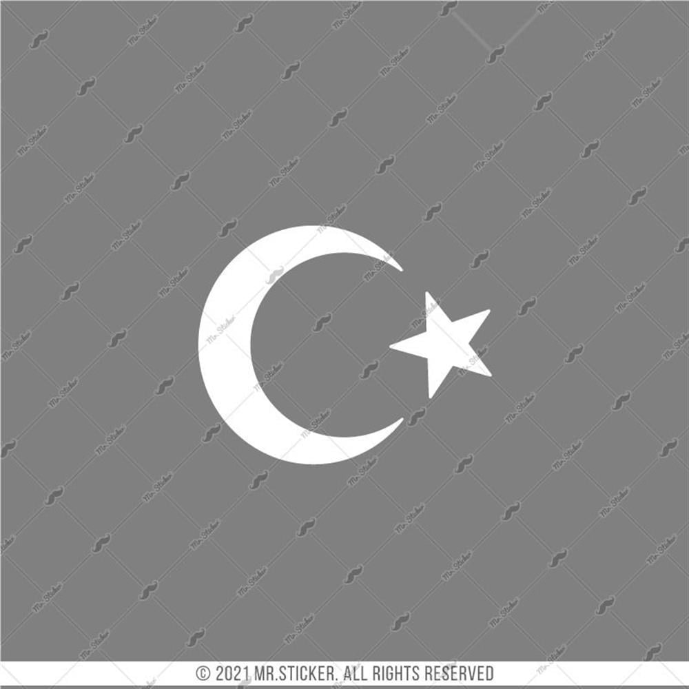 RFHLM13 Reflektif Ay Yildiz Etiketi