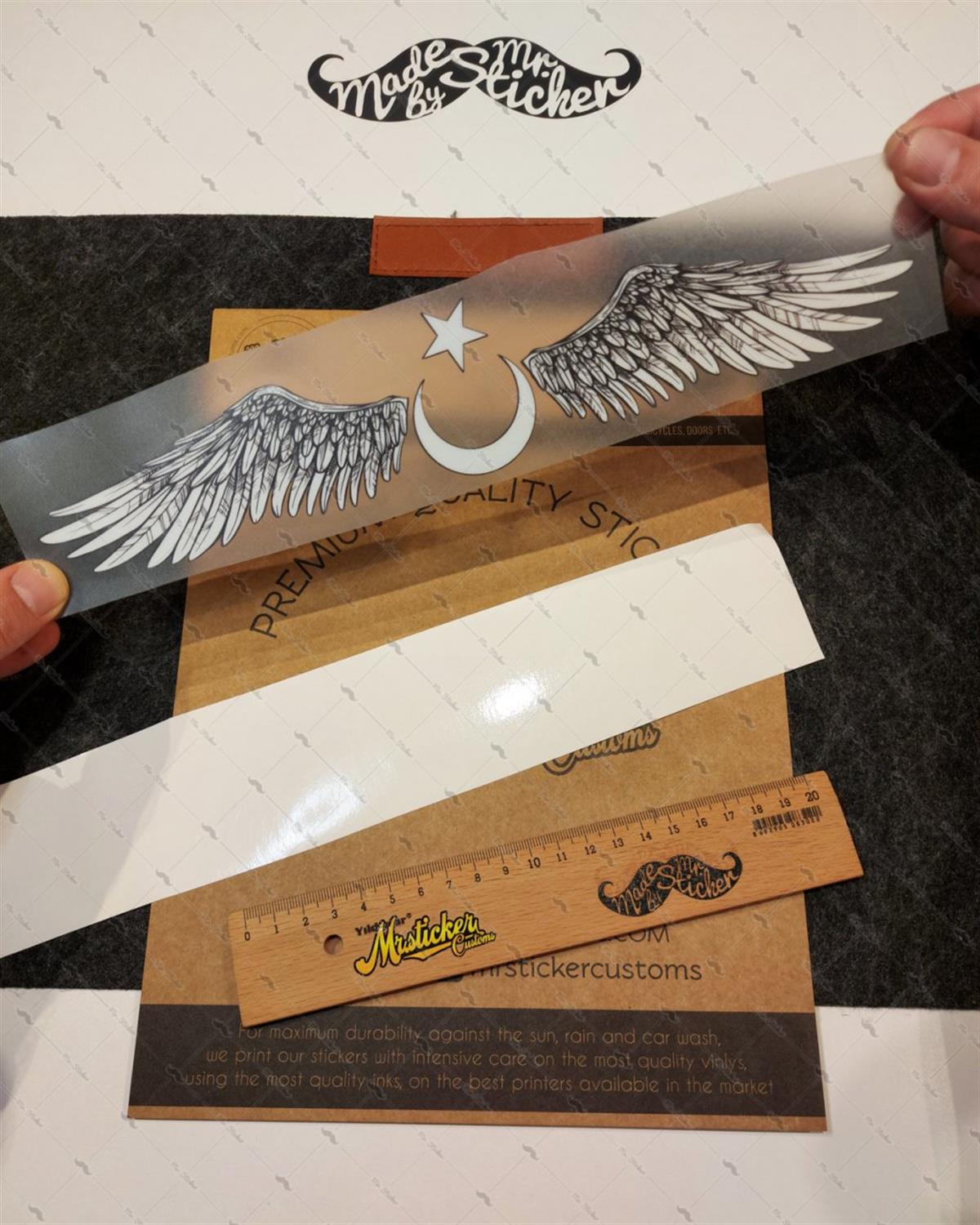 RFHLM181 Reflektif Kanatli Ay Yildiz Ozel Seri