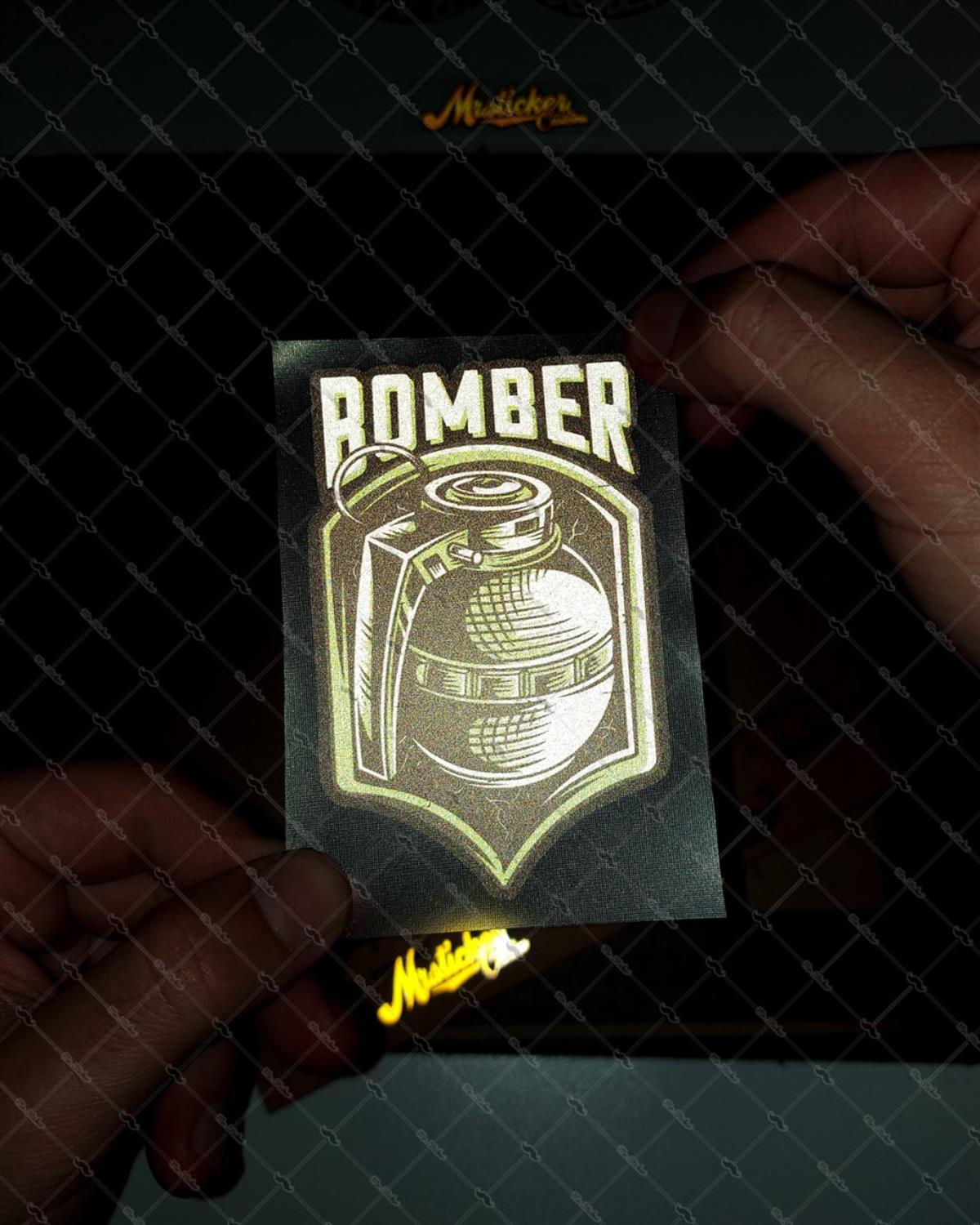 RFHLM182 Reflektif Bombaci Etiketi