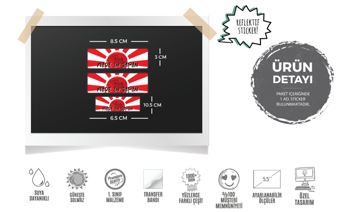RFHLM183 Made in Japan 3 lu Set