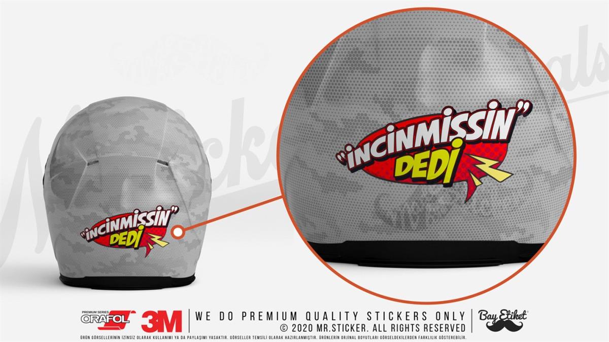 RFHLM191 Reflektif Incinmissin Etiketi