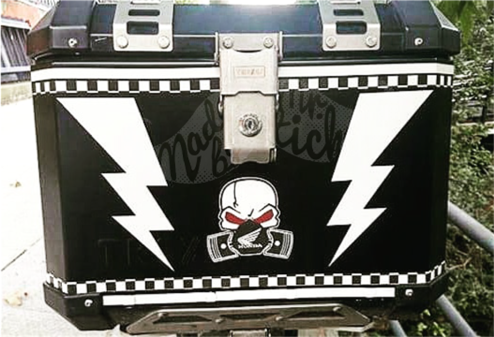 RFHLM43 Reflektif Yildirim Etiketi - Simetrik Sol Sag Set