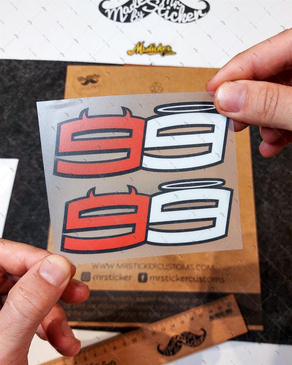 RFHLM50 Reflektif Lorenzo 99 Etiket Seti - 2li Set