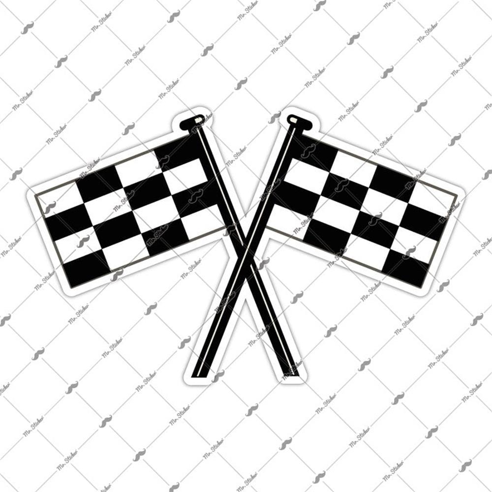 RFHLM6 Reflektif Damali Bayrak Etiketi