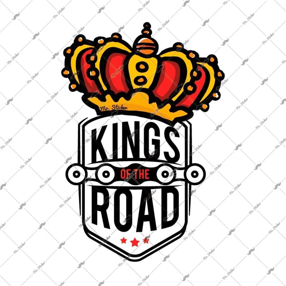 RFHLM61 Reflektif Yollarin Krali Etiketi - Ozel Seri