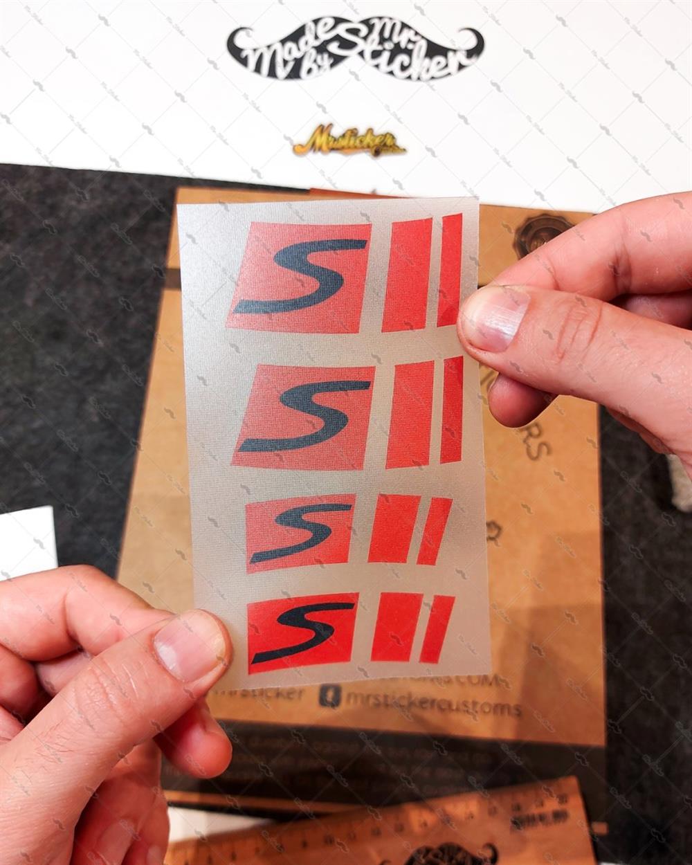 RFHLM84 Vespa Jant Sticker Seti - 2 ad Jant Ici, 2 ad Jant Uzeri