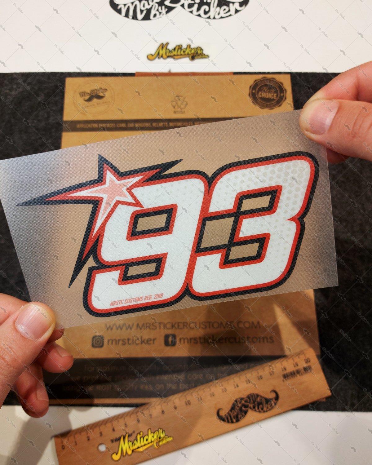 RFHLMBDL2 Reflektif 93 Numara Seti