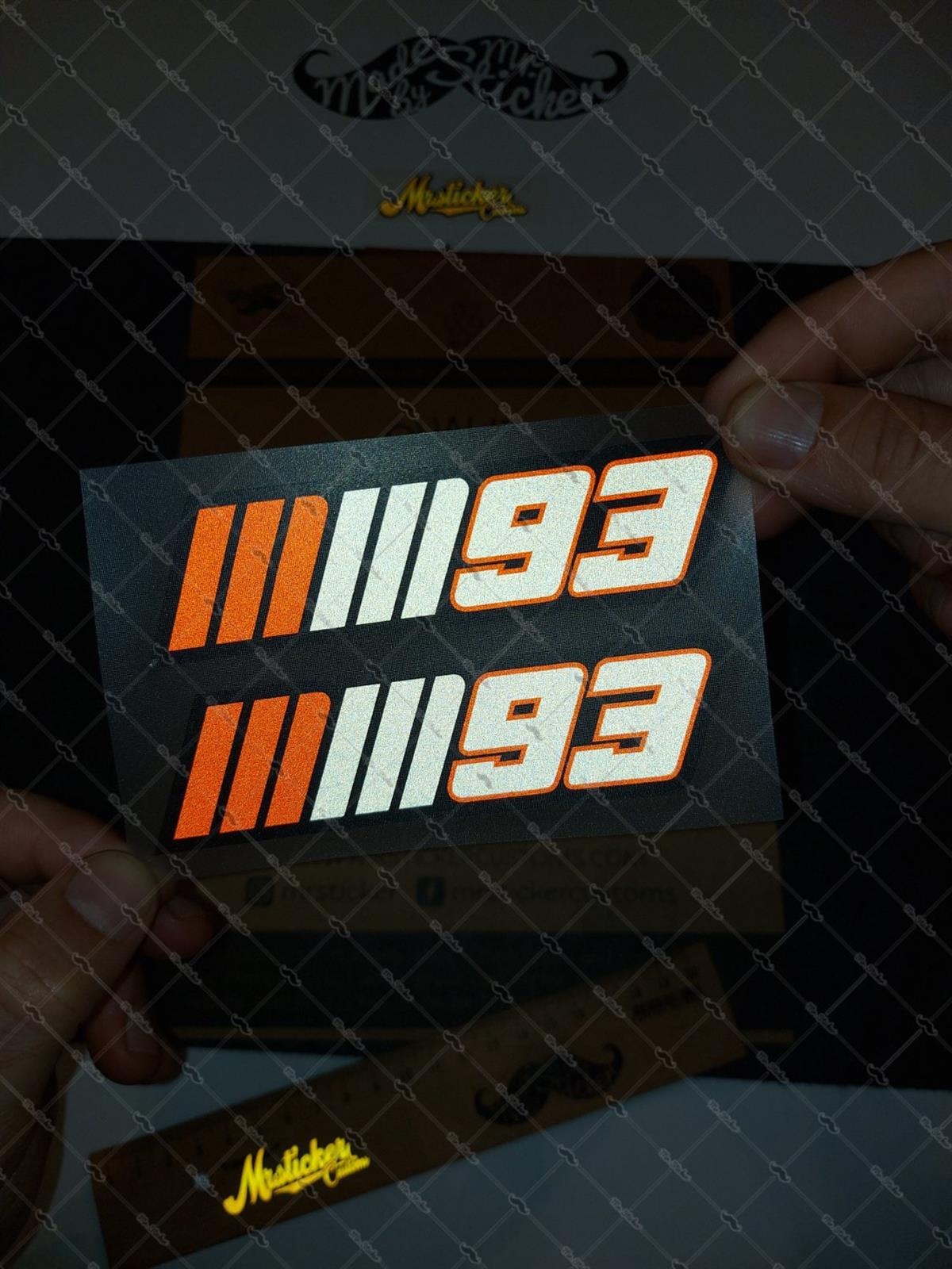 RFHLMBDL2 Reflektif 93 Numara Seti