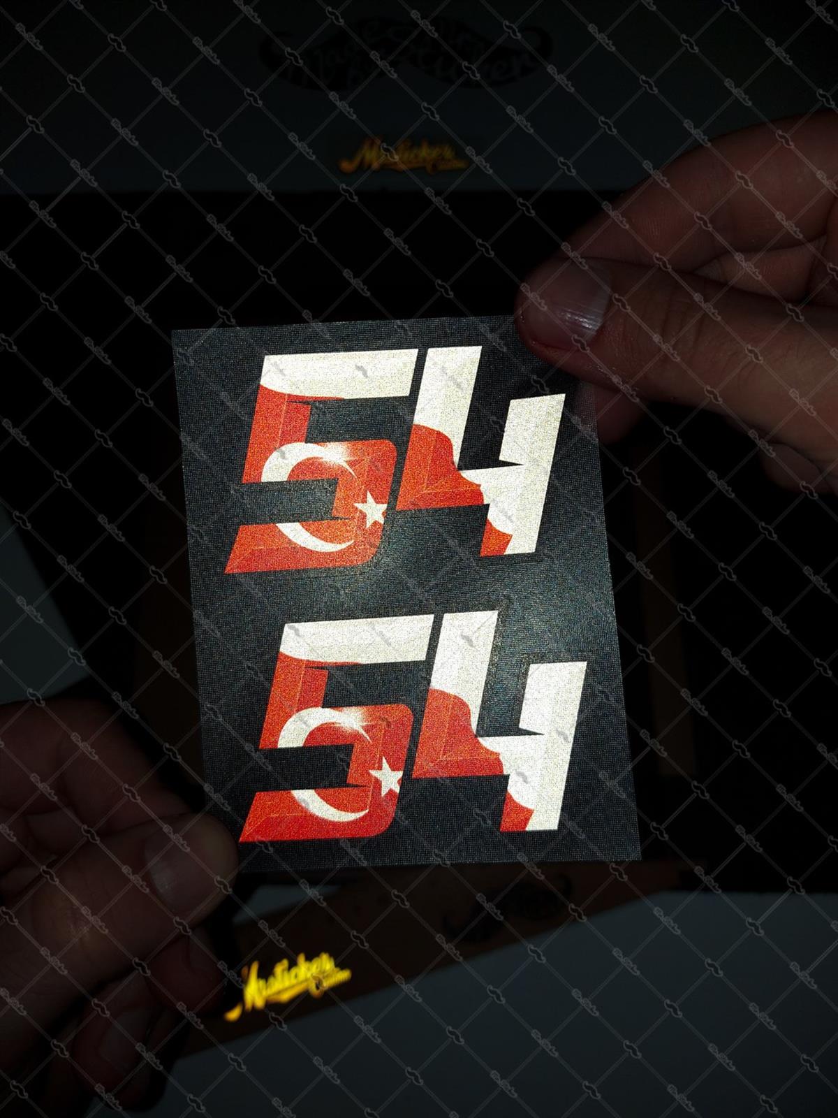 RFHLMBDL3 Reflektif 54 Numara Seti