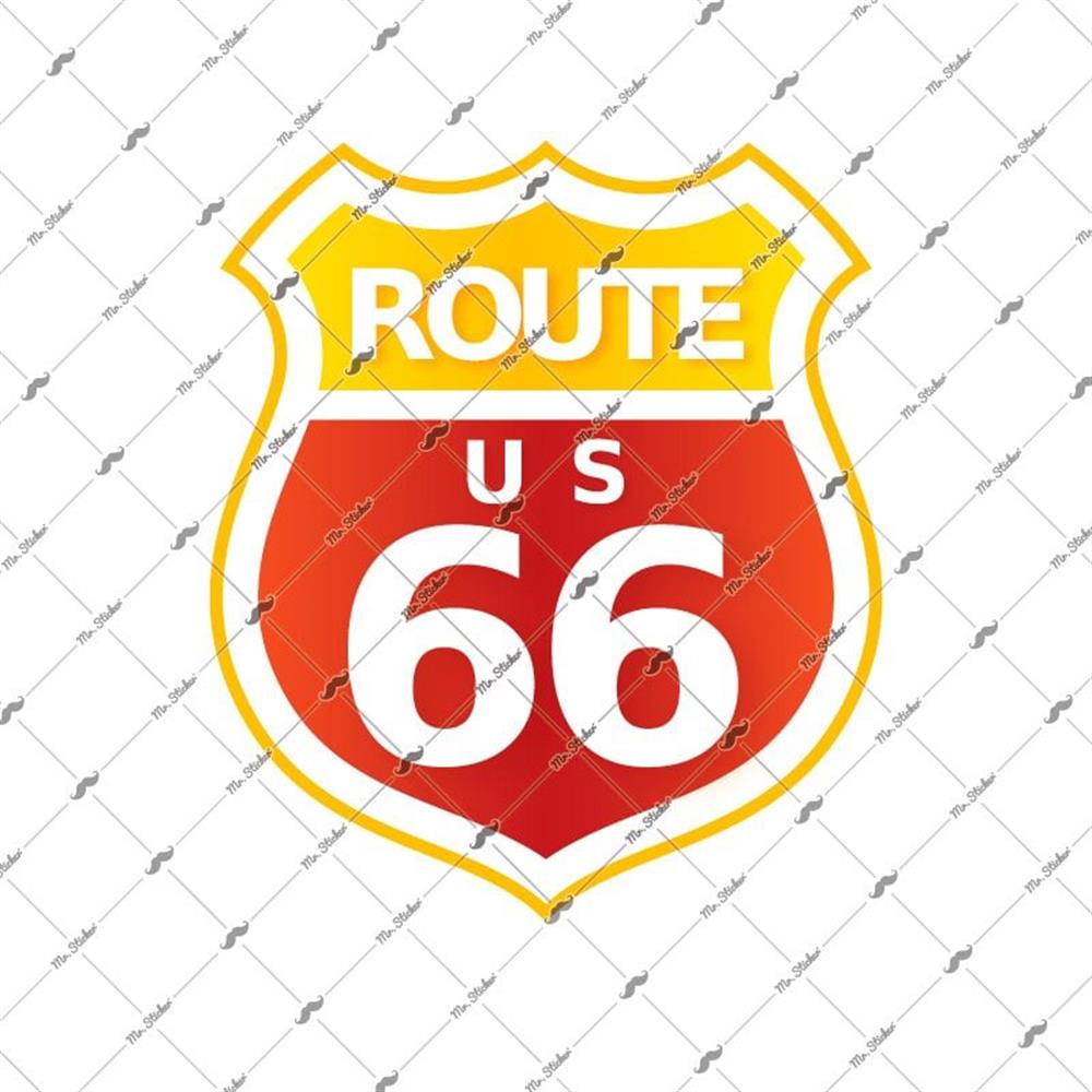 ROU1 Route 66 Etiketi
