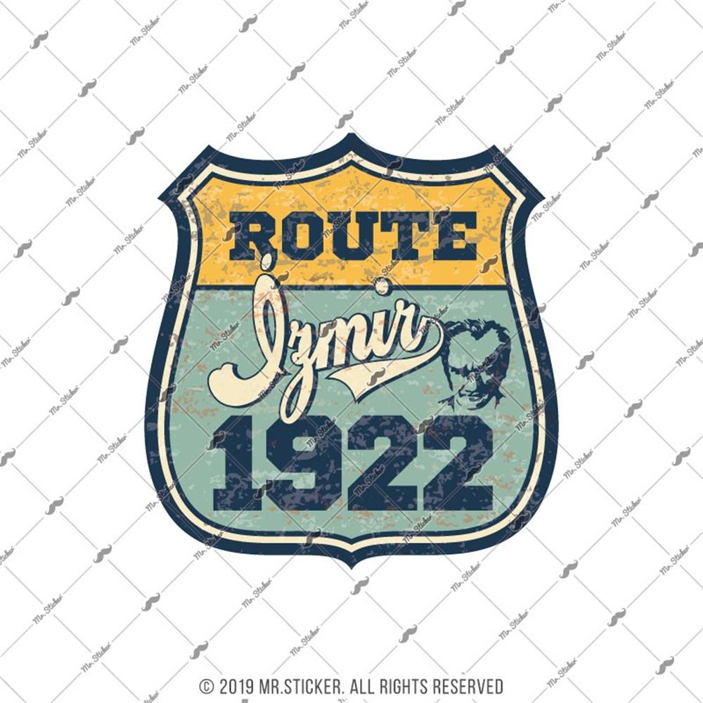 ROU11 Ozel Seri Route Izmir 1922 Etiketi