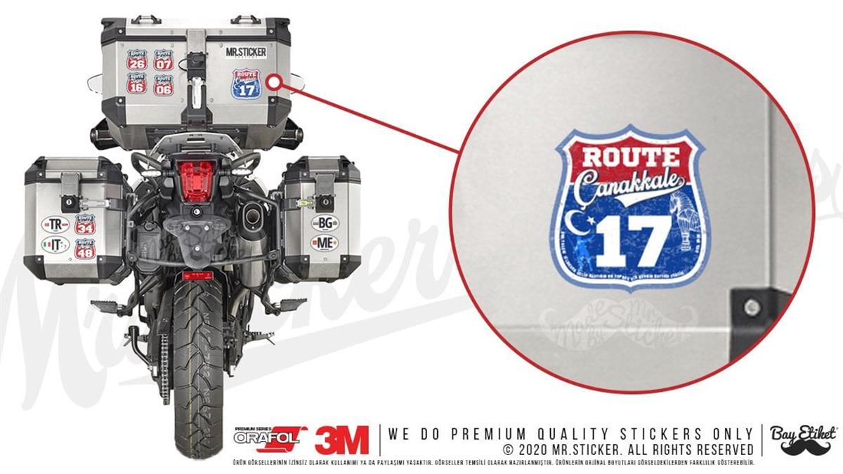 ROU96 Ozel Seri Route 17 Canakkale