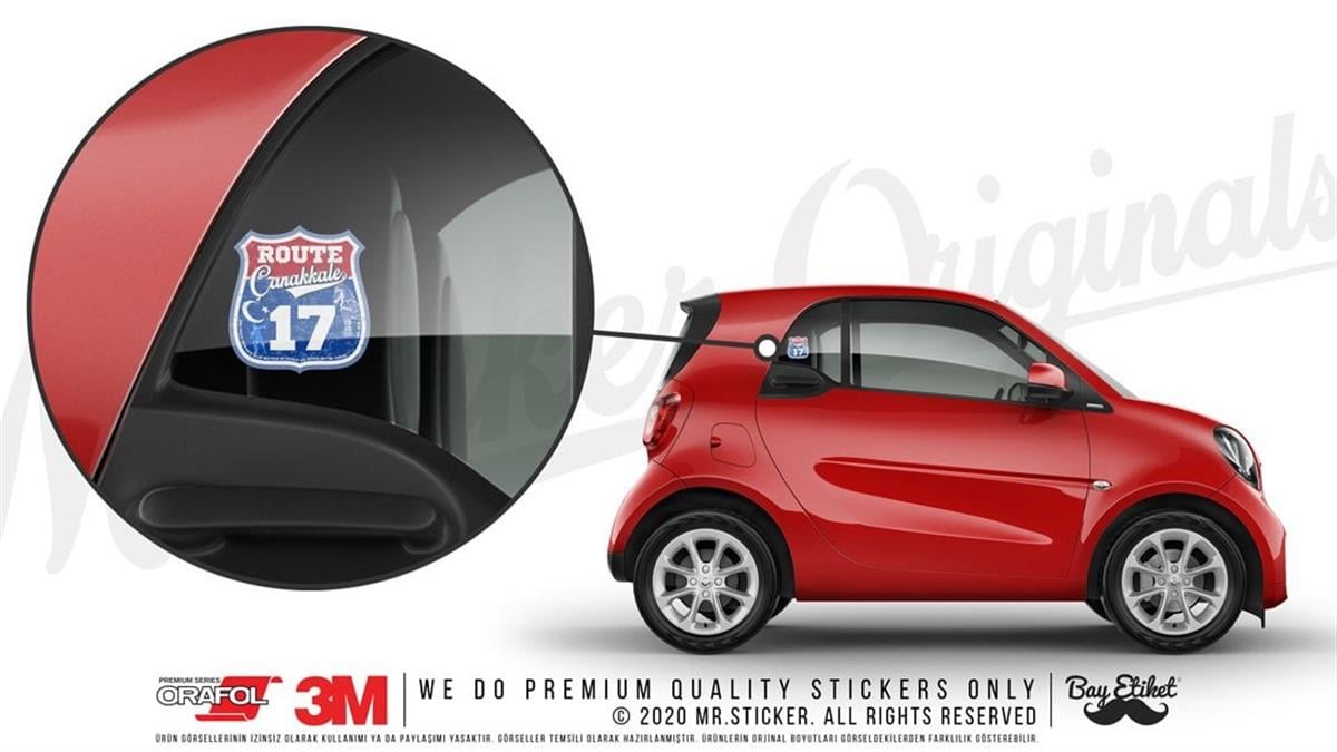 ROU96 Ozel Seri Route 17 Canakkale