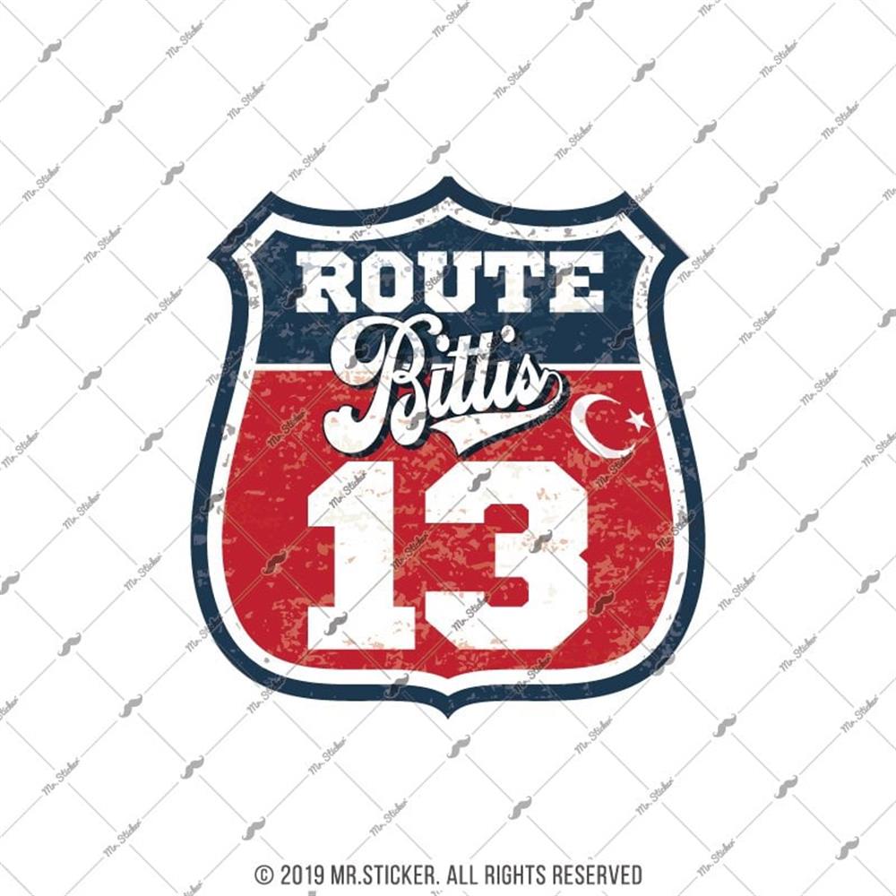 ROUP25 Route Bitlis 13 Etiketi