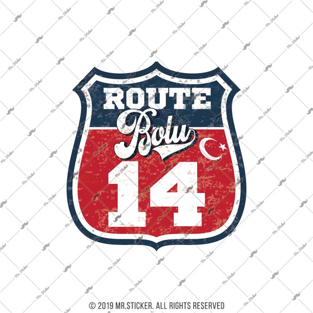 ROUP26 Route Bolu 14 Etiketi