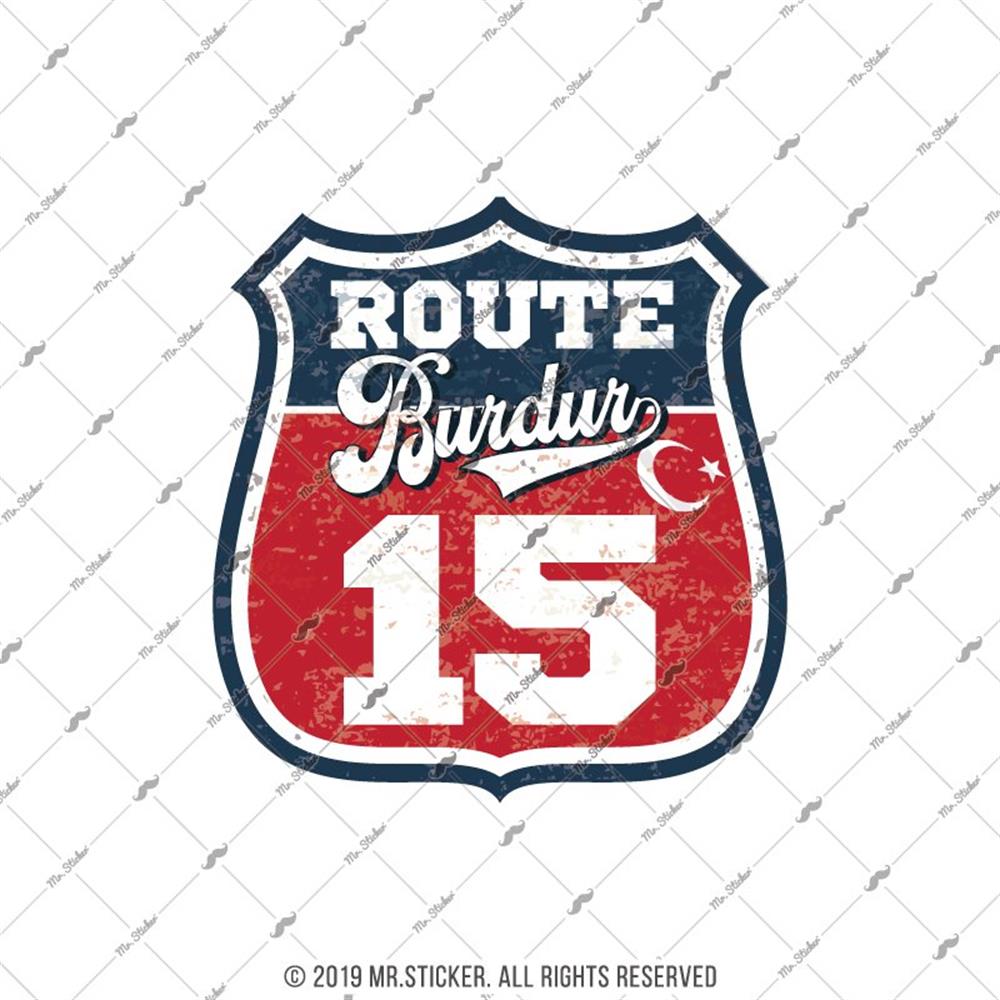 ROUP27 Route Burdur 15 Etiketi