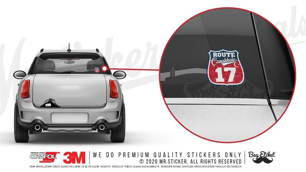 ROUP29 Route Çanakkale 17 Etiketi