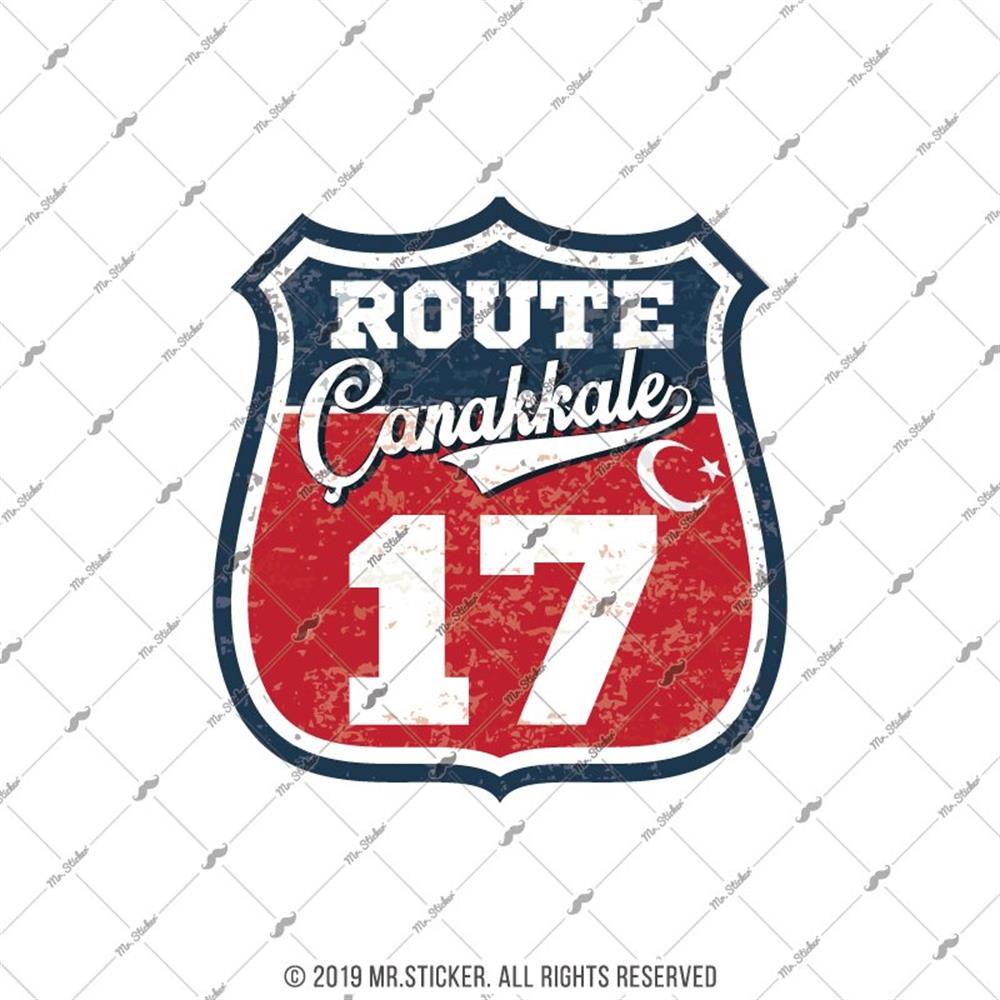 ROUP29 Route Çanakkale 17 Etiketi