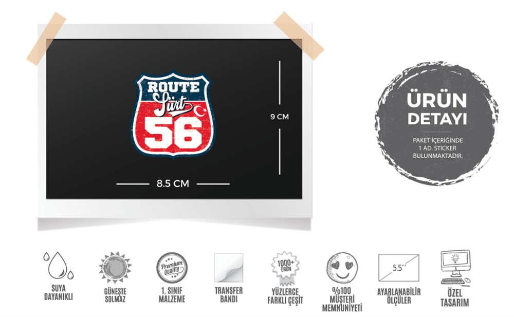 ROUP68 Route Siirt 56 Etiketi
