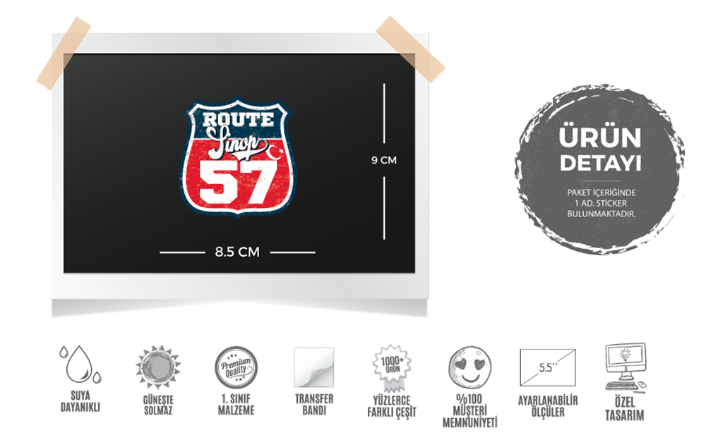 ROUP69 Route Sinop 57 Etiketi