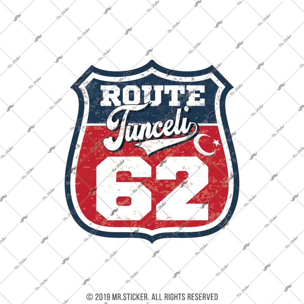 ROUP74 Route Tunceli 62 Etiketi