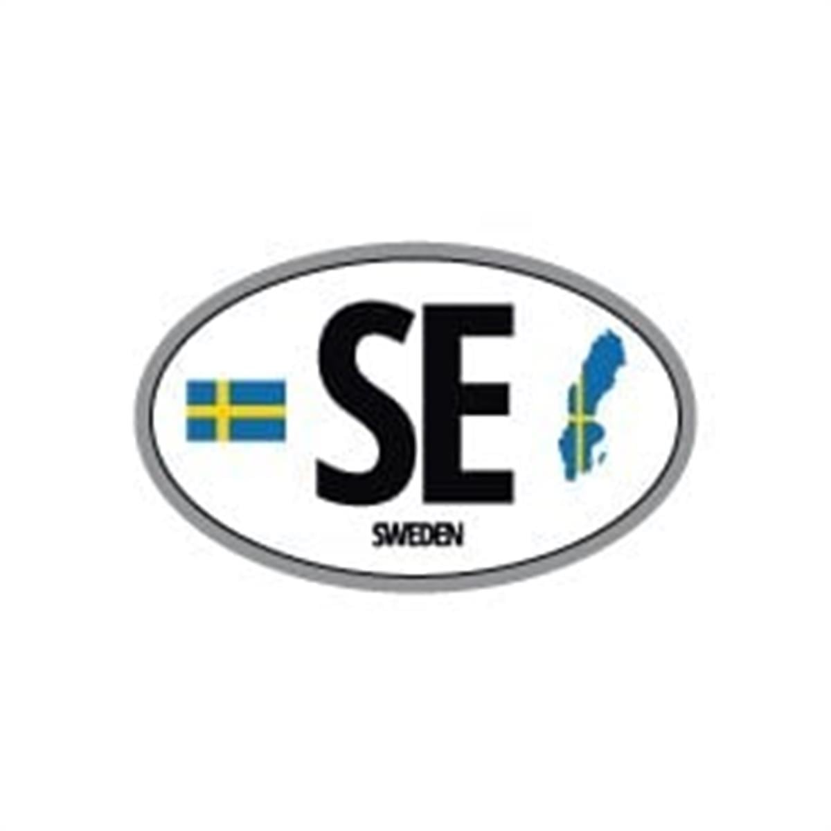 ULK51 Isvec (SE) Reflektif Ulke Etiketi