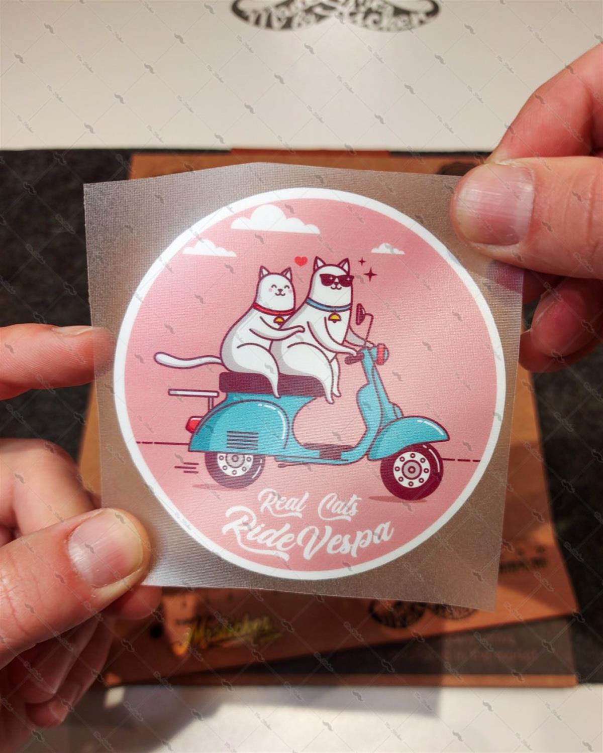VSPBDL3 Scooter Sticker Seti