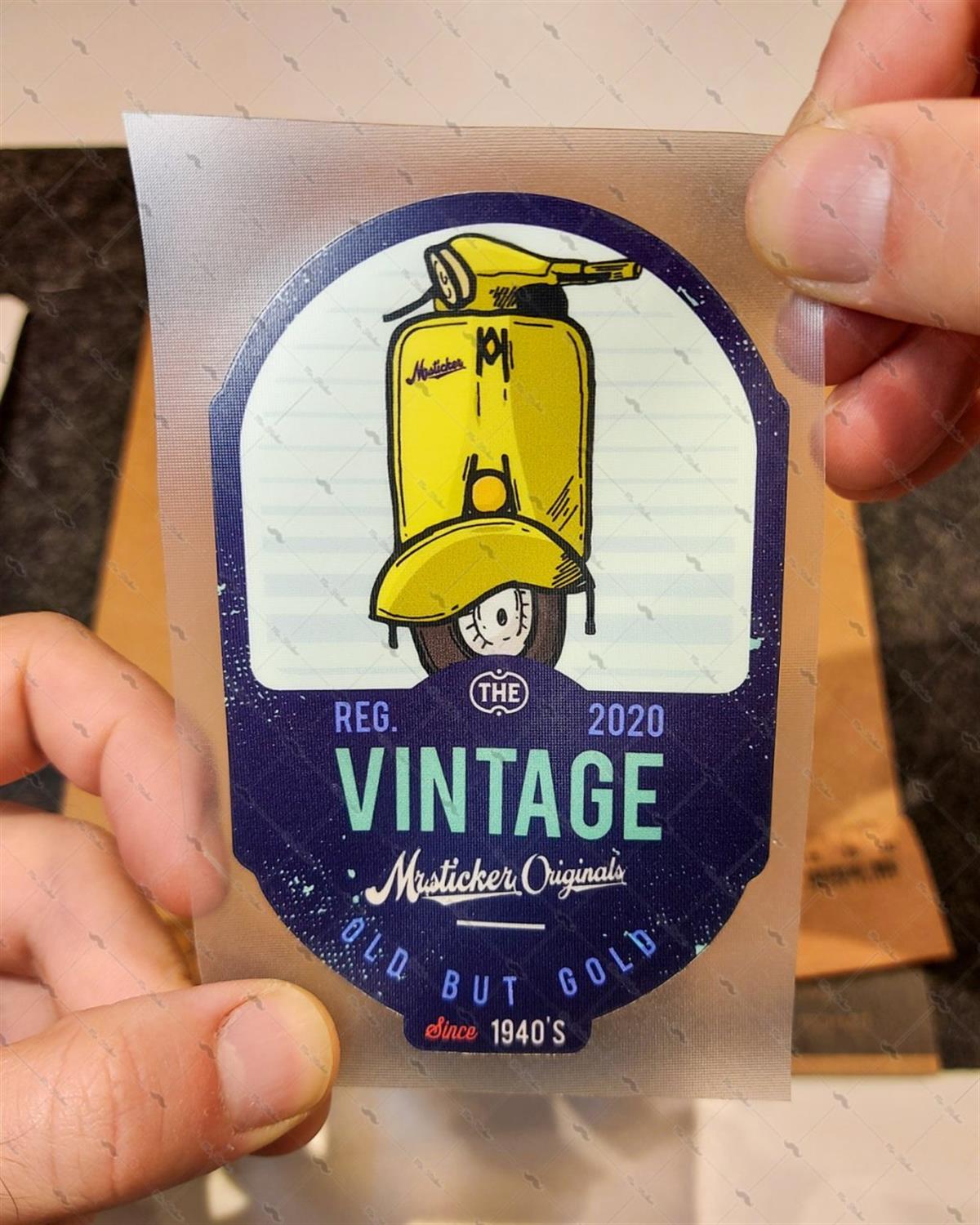 VSPBDL4 Scooter Sticker Seti