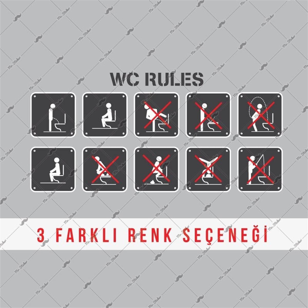 WC37 Tuvalet Kurallari Full Set