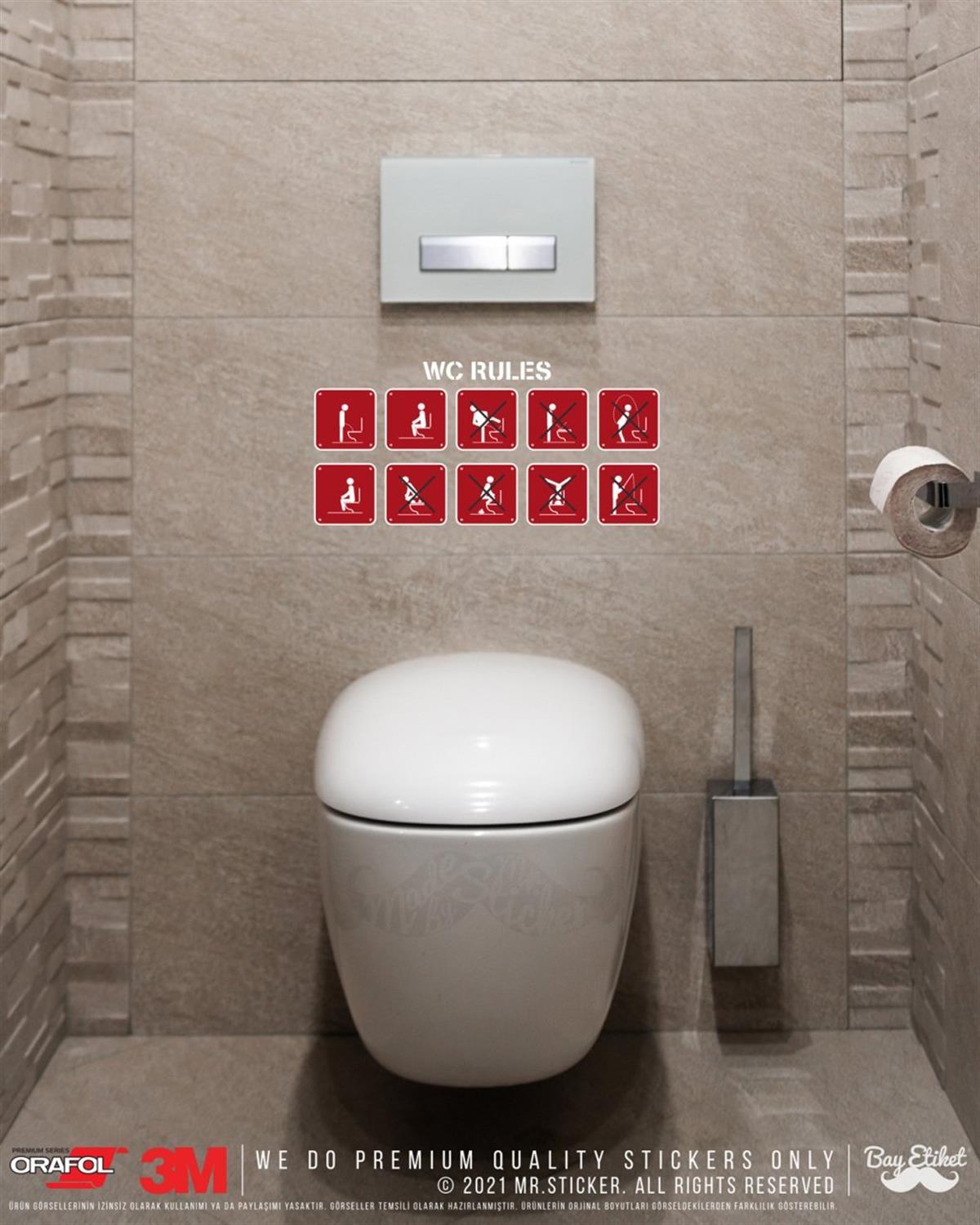 WC37 Tuvalet Kurallari Full Set