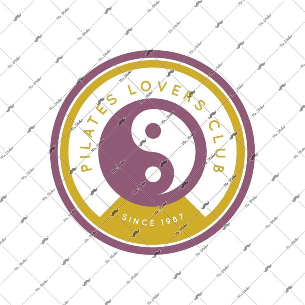 YOG13-Pilates Lovers Club Etiketi