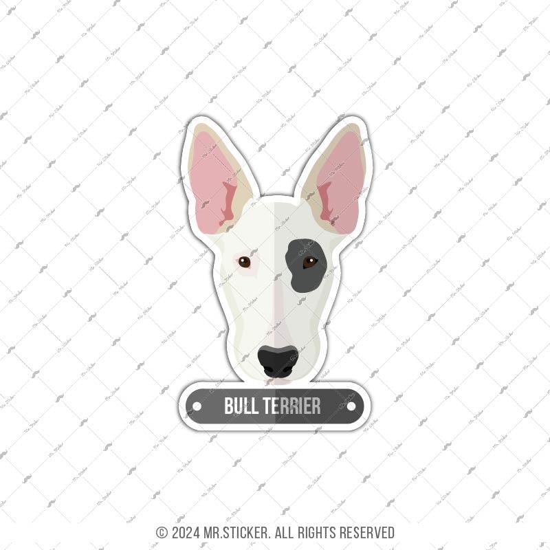 ANDG2- Bull Terrier Kopek Etiketi