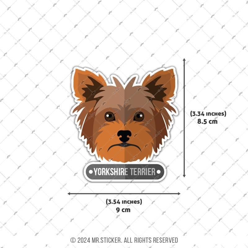 ANDG27- Yorkshire Terrier Kopek Etiketi