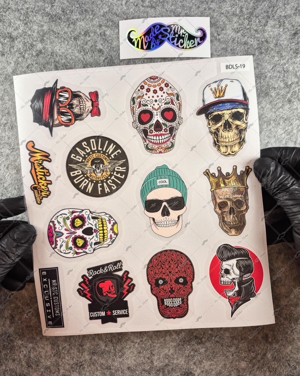 BDLS19 Küçük Boy 10lu Sticker Seti