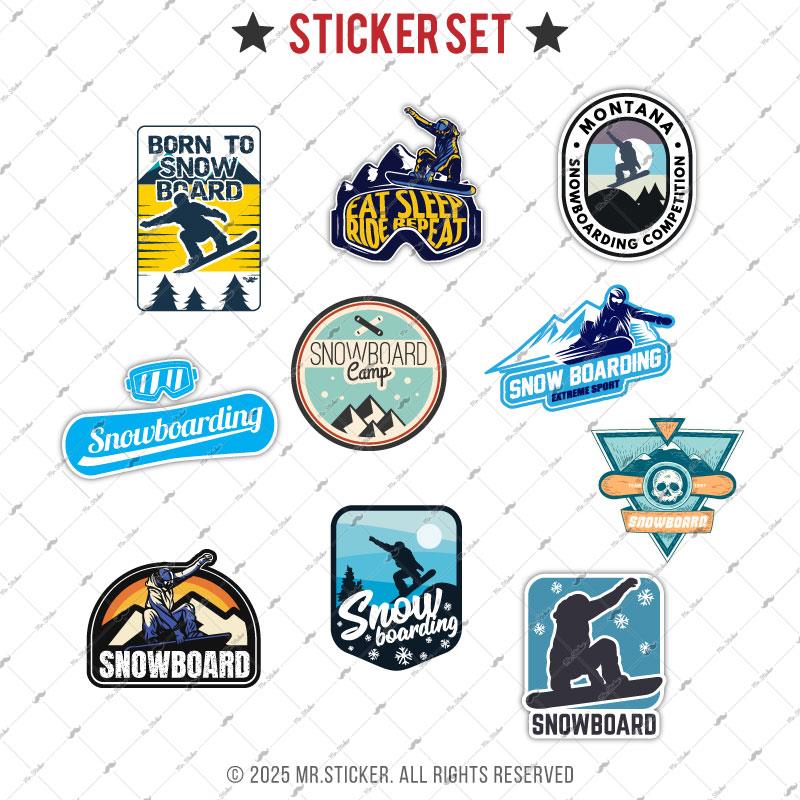 BDLS2 Küçük Boy 10lu Sticker Seti