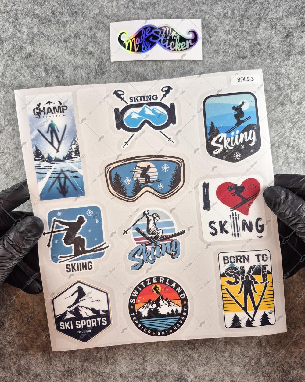 BDLS3 Küçük Boy 10lu Sticker Seti