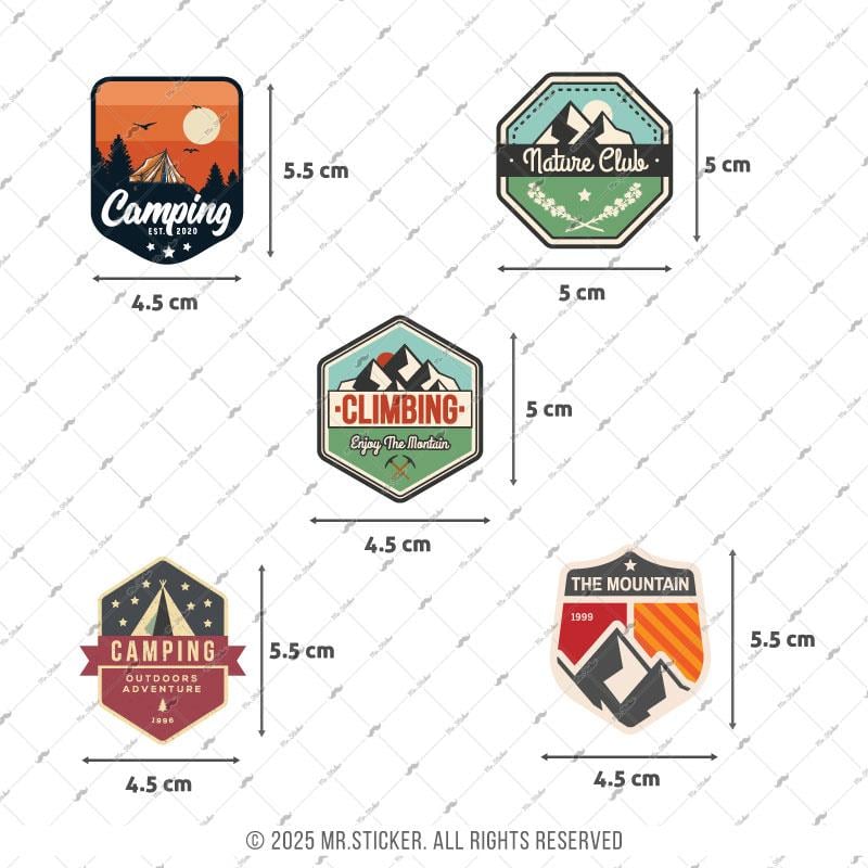 BDLS7 Küçük Boy 10lu Sticker Seti