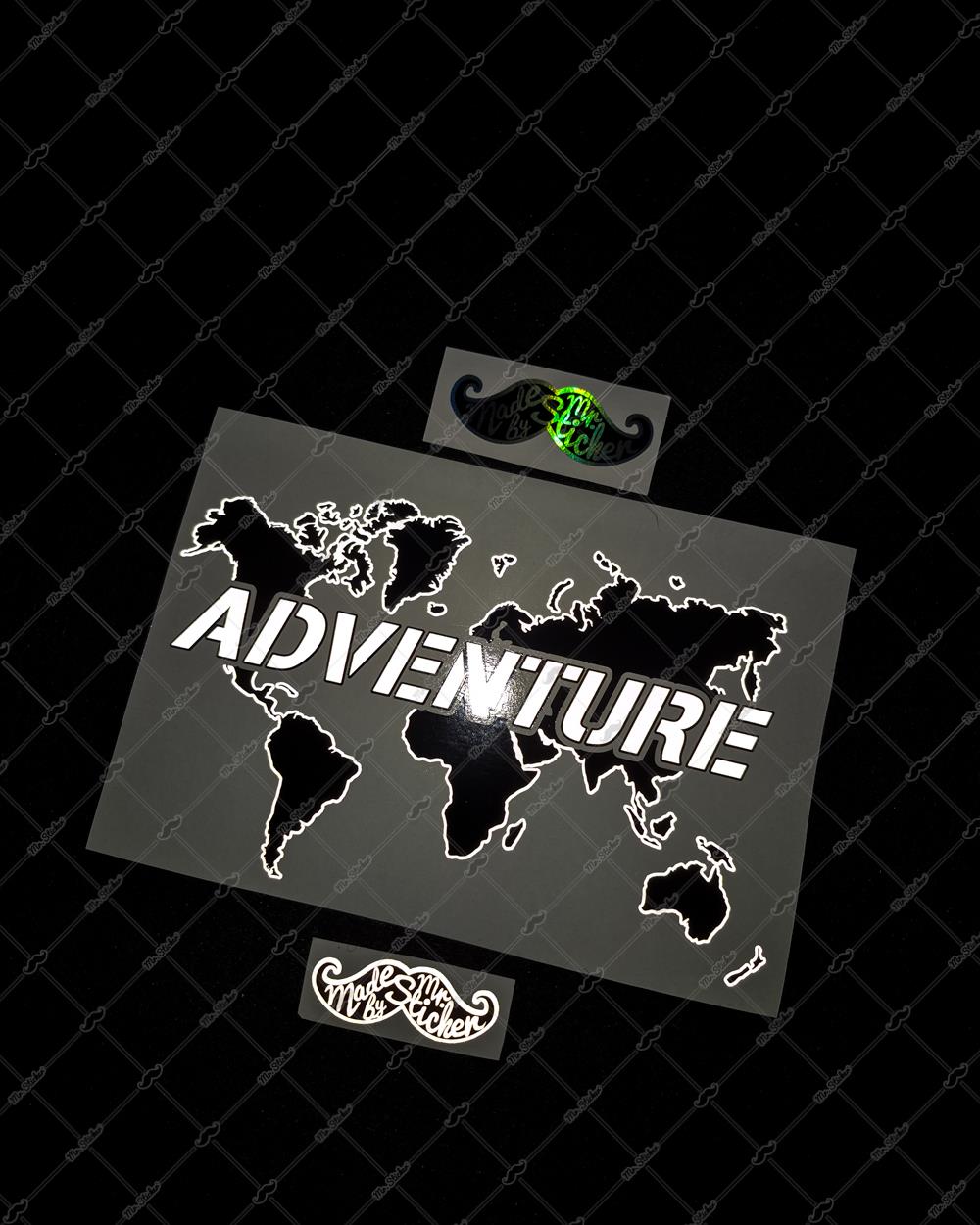 CSE16 Reflektif Adventure Yazılı Dunya Haritasi