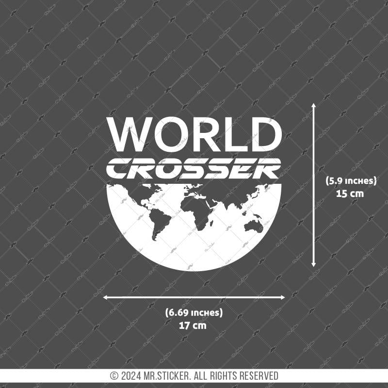 CSE17S İkili Set - Reflektif World Crosser (Dunyayi Gezen) Etiketi