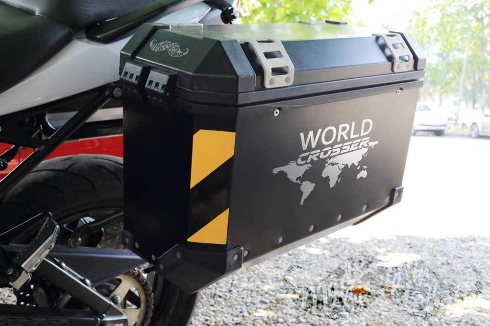 CSE19S İkili Set - Reflektif World Crosser (Dunyayi Gezen) Yazili Etiket