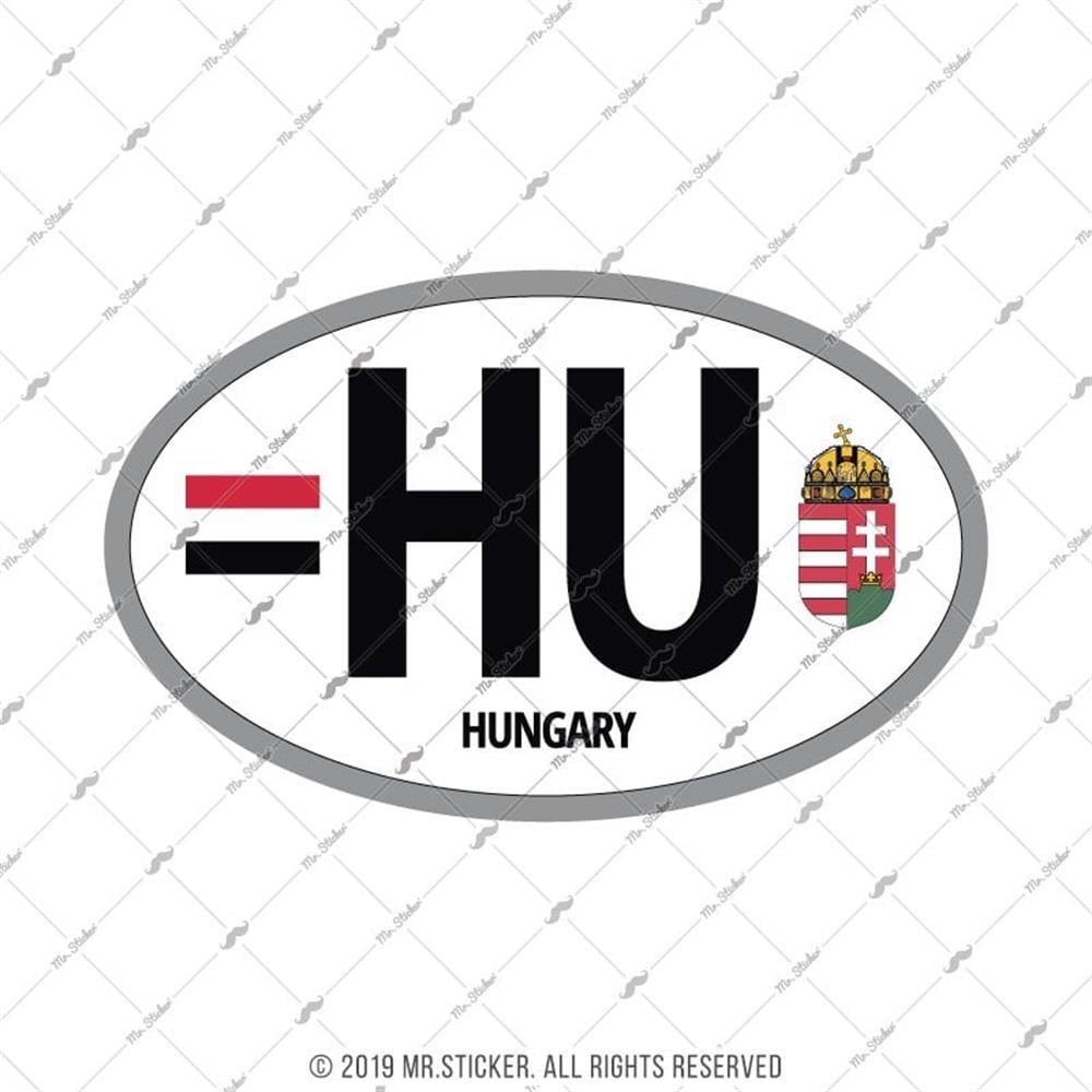 CSE36 Macaristan (HU) Reflektif Ulke Etiketi