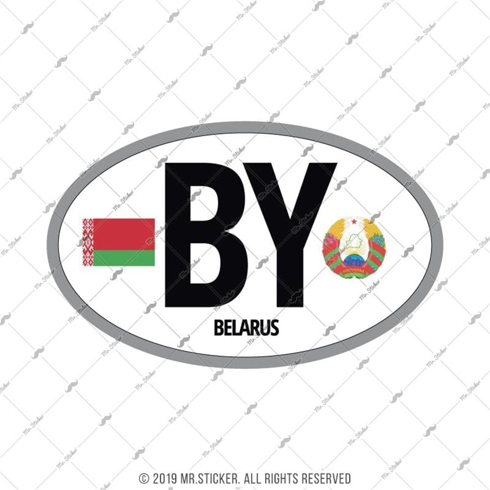 CSE41 Belarus (BY) Reflektif Ulke Etiketi